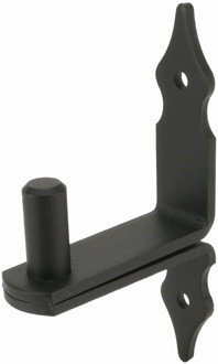 GB verhoogde duim pen Ø16x35 A=70 Rustica epoxy zwart etiket | 10 stuks - 17349375