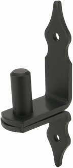 GB verhoogde duim pen Ø16x45 A=35 Rustica epoxy zwart etiket | 10 stuks - 17349468