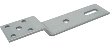 GB vloer-kozijnstrip 25x75x170/60x8 verzinkt | 10 stuks - 17273725