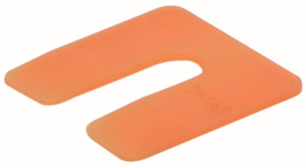 GB Wig uitvulplaatjes GB-34602   2 mm (240-box) oranje