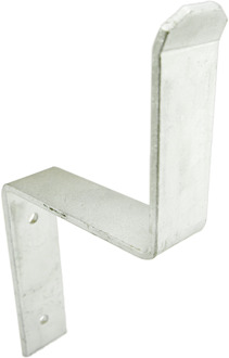 GB zware deurbalkhaak max 125x125 45x6 thermisch verzinkt etiket | 1 stuk - GB714907