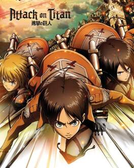 Gbeye Attack On Titan Attack Poster 40x50cm