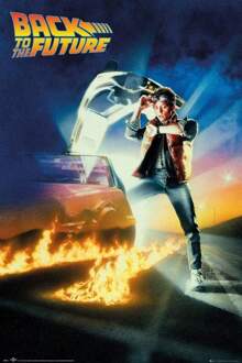 Gbeye Back To The Future Key Art Poster 61x91,5cm Multikleur