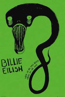 Gbeye Billie Eilish Ghoul Poster 61x91,5cm Multikleur