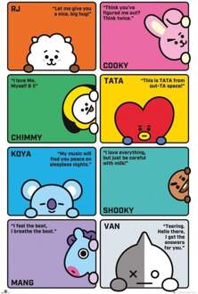 Gbeye Bt21 Compilation Poster 61x91,5cm