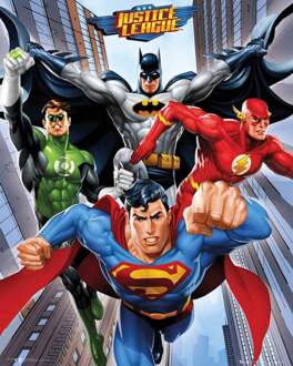 Gbeye Dc Comics Rise Poster 40x50cm