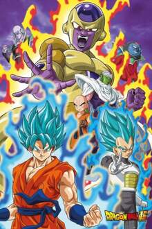 Gbeye Dragon Ball Super God Super Poster 61x91,5cm Multikleur