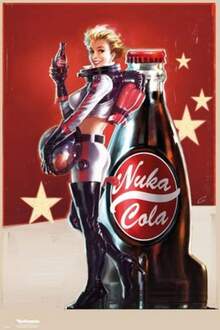 Gbeye Fallout 4 Nuka Cola Poster 61x91,5cm