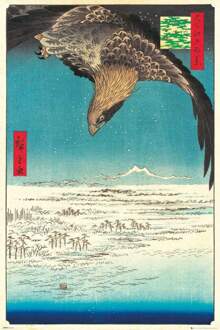 Gbeye Hiroshige Jumantsubo Plain At Fukagawa Poster 61x91,5cm Multikleur