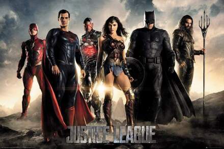 Gbeye Justice League Movie Characters Poster 91,5x61cm