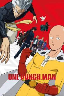 Gbeye One Punch Man Season 2 Poster 61x91,5cm Multikleur