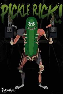 Gbeye Rick And Morty Pickle Rick Poster 61x91,5cm