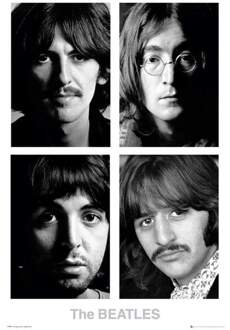 Gbeye The Beatles White Album Poster 61x91,5cm Multikleur