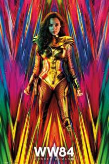Gbeye Wonder Woman 1984 Teaser Poster 61x91,5cm Multikleur