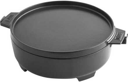 GBS Dutch Oven 2 in 1 Zwart