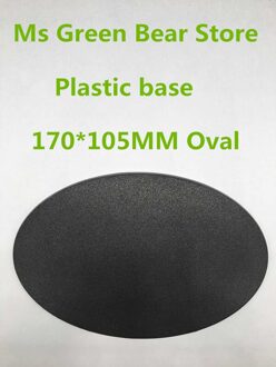 Gbs Plastic Base 170Mm Ovale 170mm 10stk