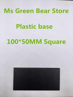 Gbs Plastic Base 50*100 Vierkante 100mm 10stk