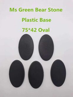 Gbs Plastic Base 75Mm Ovale 75mm 10stk