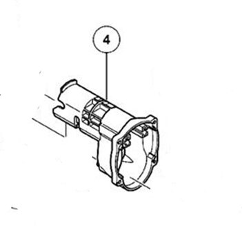 Gear Cover (F) Voor Hitach CR13V2 330818 C109378A