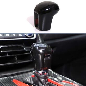 Gear Shifting Knop Cover Abs Zwart Verandering Hendel Trim Voor Honda Civic 10Th