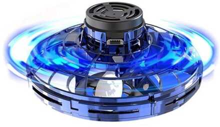 Gear2Play Spinner Vliegend Disky Fly Junior 14 Cm Blauw
