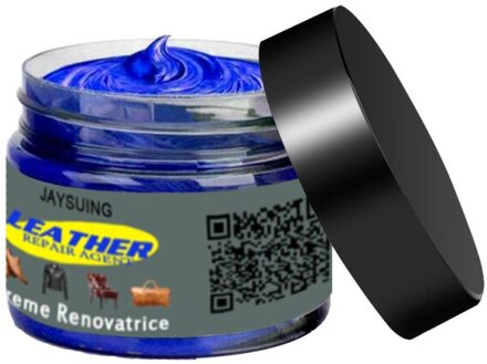 Geavanceerde Lederen Reparatie Gel Autostoel Thuis Leer Complementaire Kleur Reparatie Plakken Om Reparatie Brandwonden Gaten Rips Lederen Refurbishe blauw