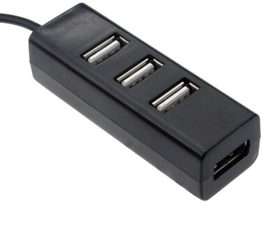 Geavanceerde tabletten notebook hab otg multi Mini USB 2.0 Hi-Speed 4-Port Hub Splitter Adapter Voor PC Computer BK 1PC 702