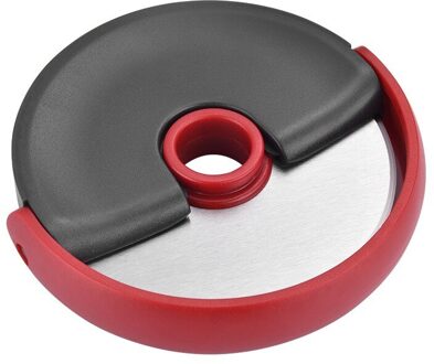 Gebak Pizza Cutter Wiel antislip Ronde Keuken Rvs Snijden Snijmachine Pie Gereedschap Rood