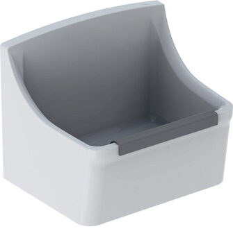 Geberit 300 basic uitstortgootsteen 45x35 cm, wit