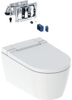 Geberit Aquaclean Sela Douche Wc met duofresh module - 37.5x56.5cm - softclose - keratect - alpine wit 146.226.01.1 Wit glans