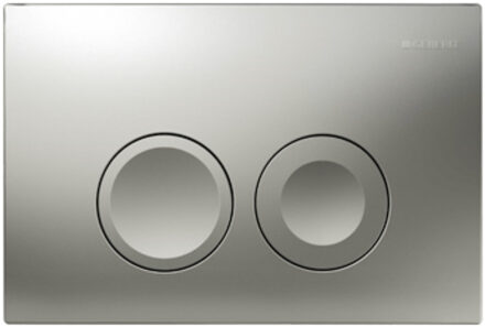 Geberit Bedieningsplaat Delta 25 by Geberit Frontbediening Mat Grijs