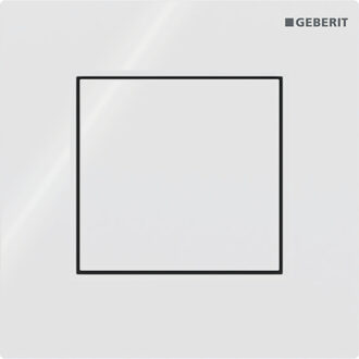 Geberit Bedieningsplaat Geberit Type 01 Pneumatisch Sqaure Alpien Wit