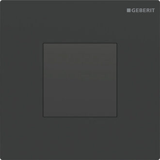 Geberit Bedieningsplaat Geberit Type 20 Met Batterijvoeding Sqaure Mat Zwart