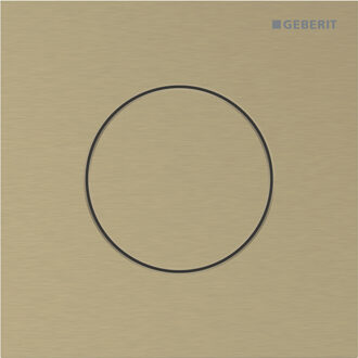 Geberit Bedieningsplaat Geberit Type 40 Pneumatisch Round Messing