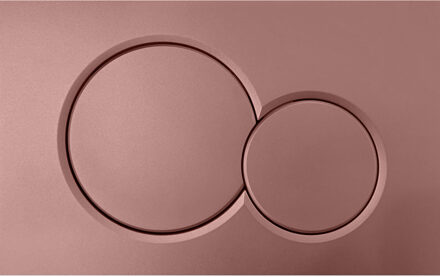 Geberit Bedieningsplaat Sigma by Geberit Frontbediening Mat Donker Roze