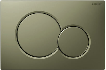 Geberit Bedieningsplaat Sigma by Geberit Frontbediening Mat legergroen