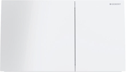 Geberit Drukplaat Geberit Sigma 70 Frontbediening 2-toets Glas Wit