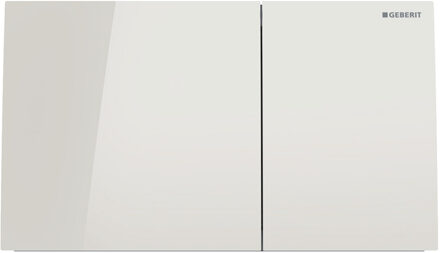 Geberit Drukplaat Geberit Sigma 70 Frontbediening 2-toets Glas Zandgrijs