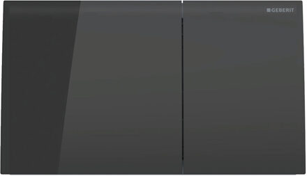 Geberit Drukplaat Geberit Sigma 70 Frontbediening 2-toets Glas Zwart