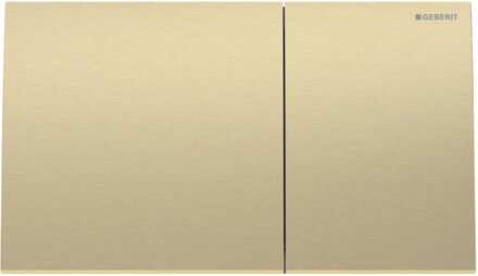Geberit Drukplaat Geberit Sigma 70 Frontbediening 2-toets RVS Messing