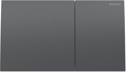 Geberit Drukplaat Geberit Sigma 70 Frontbediening 2-toets RVS Zwart Chroom