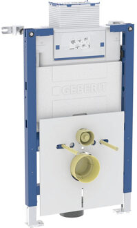Geberit Duofix Omega inbouwreservoir - 82cm - voor wand wc - met Omega inbouwreservoir 12 cm 111.010.00.2 Blauw