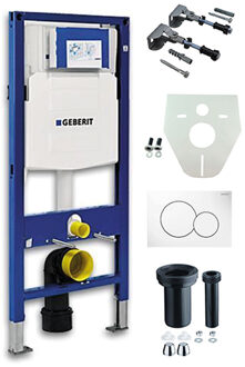 Geberit Duofix UP-320 Inbouwreservoir + Sigma-01 Drukplaat Wit