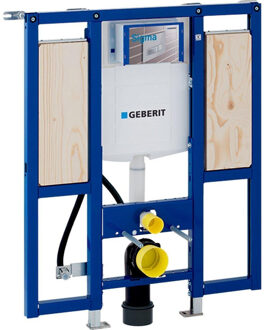 Geberit Duofix WC element H112 met reservoir UP320 112cm met armsteunbevestiging excl.iso set