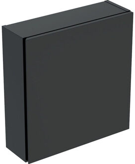 Geberit iCon bovenkast 45x46.7x15cm 1 deur zonder softclose Spaanplaat lava Mat 502.319.jk.1