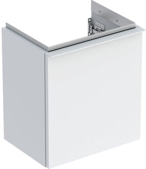 Geberit iCon fonteinonderkast 37x41.5x27.9cm 1 deur linksdraaiend met softclose Spaanplaat Wit 502.301.01.1