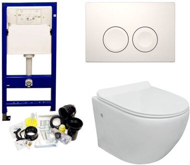 Geberit (set29) Delta 21 wit Hoogglans Wit