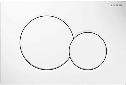 Geberit Sigma-01 Drukplaat - Wit