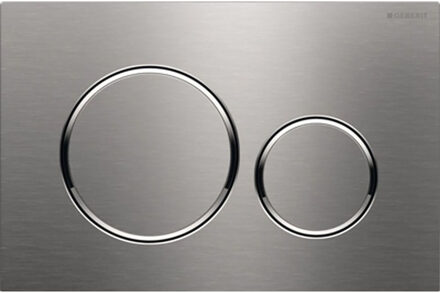 Geberit Sigma 20 Drukplaat - RVS - Geborsteld Staal