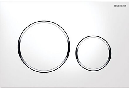 Geberit Sigma 20 Drukplaat - Wit/Glans Wit